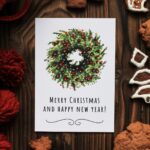 Листівка "Merry Christmas". Різдвяна