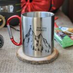 Металева чашка з карабіном "Моя зона комфорту"