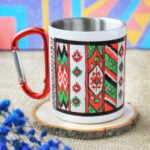 Металева чашка з карабіном "Ліжник"