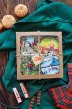 Набір з 4-х ялинкових прикрас "Європейське Різдво" - Зображення 4